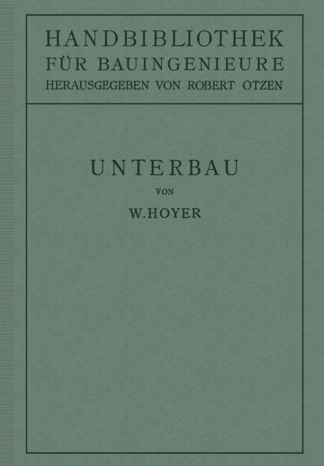 Unterbau