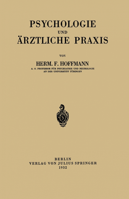 Psychologie Und Arztliche Praxis