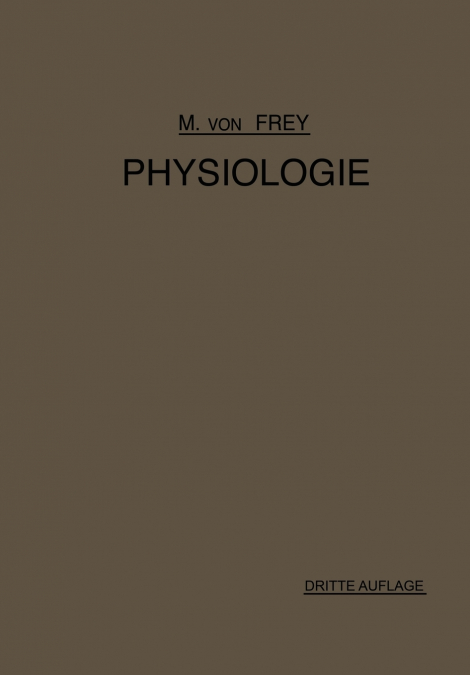Vorlesungen Uber Physiologie