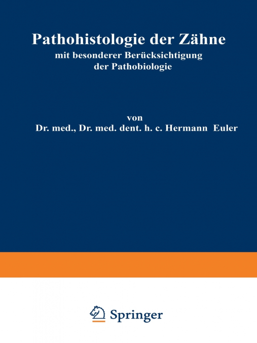 Pathohistologie der Zähne