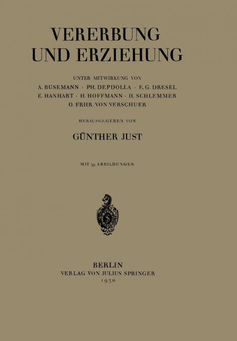 Vererbung und Erziehung