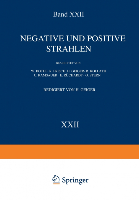 Negative Und Positive Strahlen