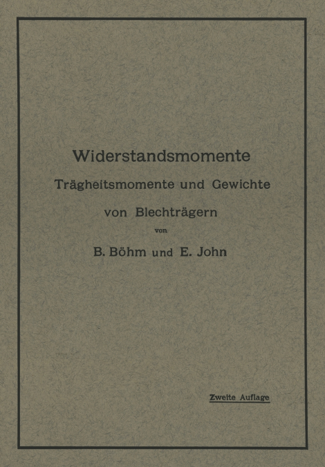 Widerstandsmomente