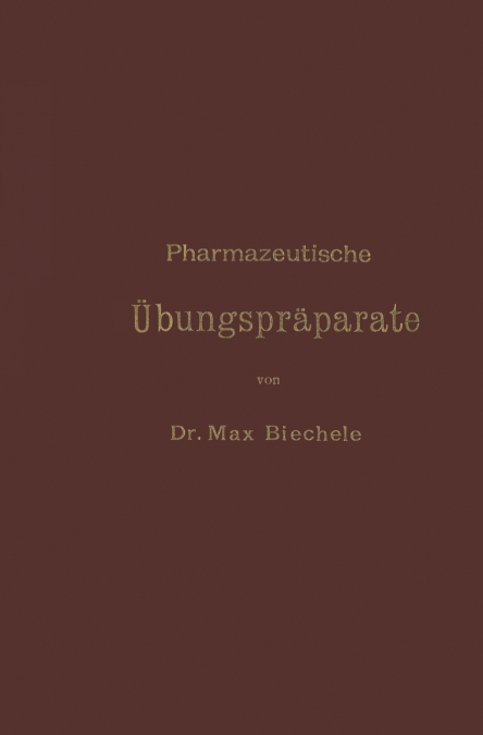 Pharmazeutische Übungspräparate