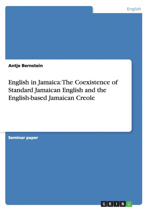 English in Jamaica