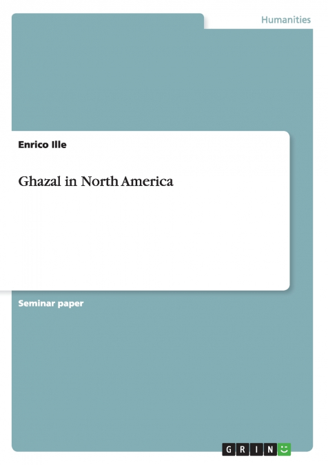 Ghazal in North America