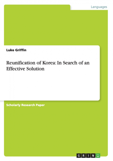 Reunification of Korea