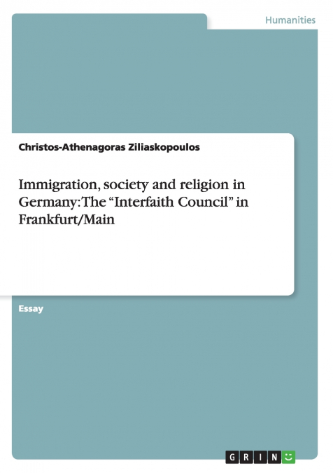 Immigration, society and religion in Germany