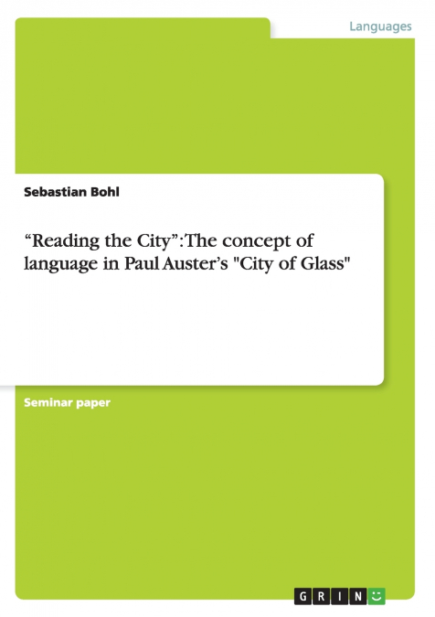 'Reading the City'