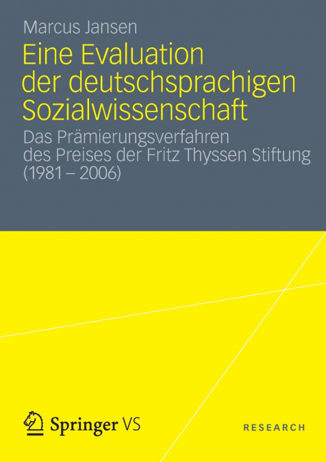 Eine Evaluation Der Deutschsprachigen Sozialwissenschaft
