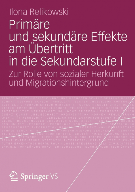Primäre und sekundäre Effekte am Übertritt in die Sekundarstufe I
