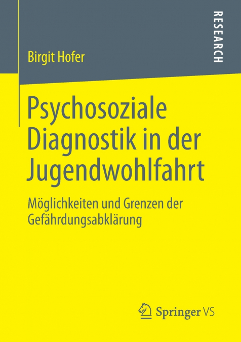 Psychosoziale Diagnostik in der Jugendwohlfahrt