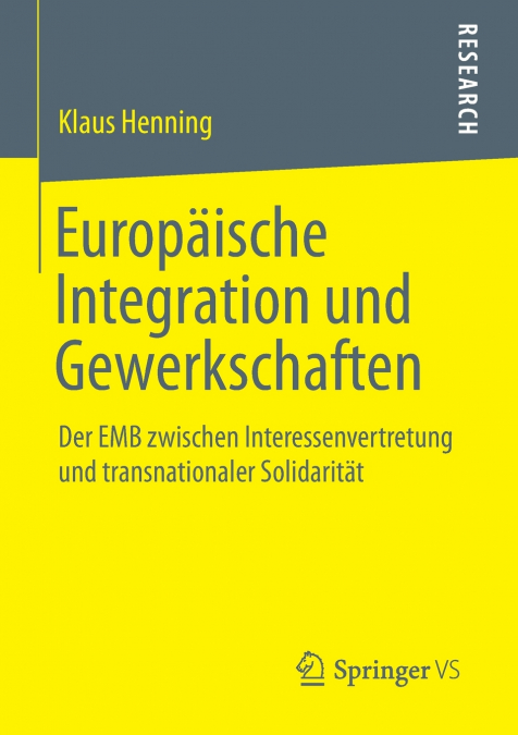 Europäische Integration und Gewerkschaften