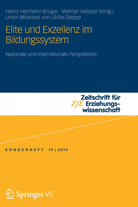 Elite und Exzellenz im Bildungssystem