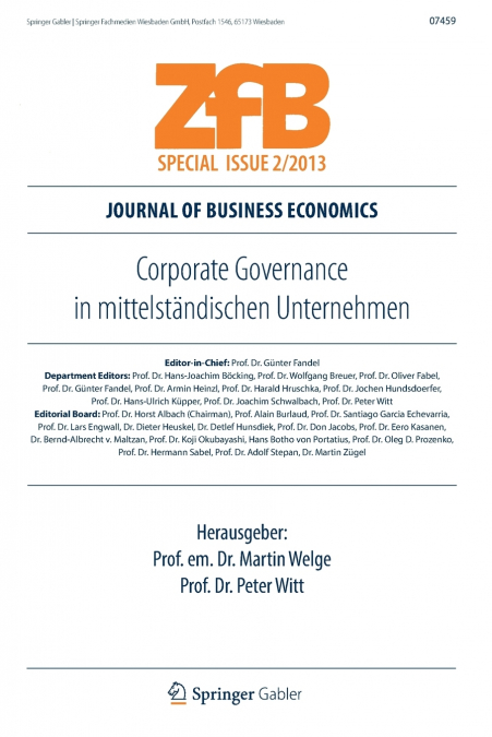 Corporate Governance in mittelständischen Unternehmen