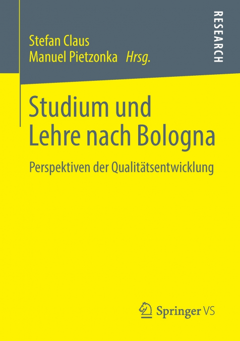 Studium und Lehre nach Bologna
