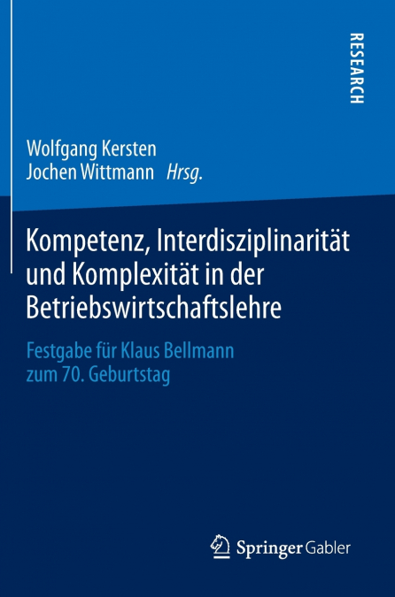 Kompetenz, Interdisziplinarität und Komplexität in der Betriebswirtschaftslehre