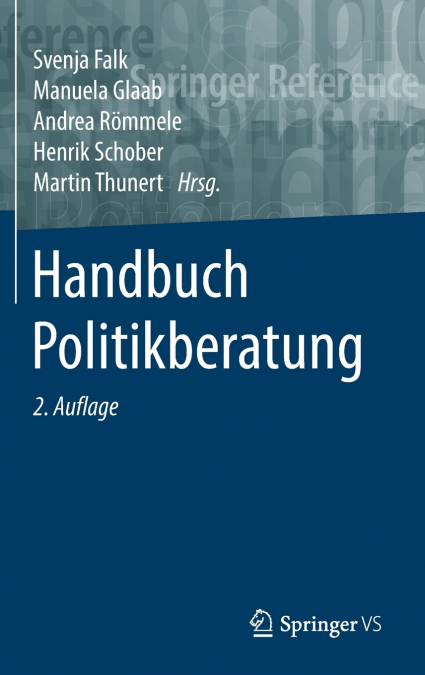 Handbuch Politikberatung