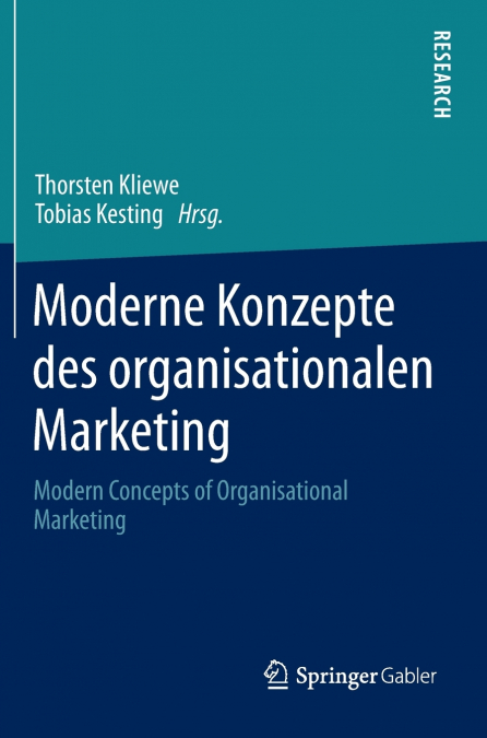 Moderne Konzepte Des Organisationalen Marketing