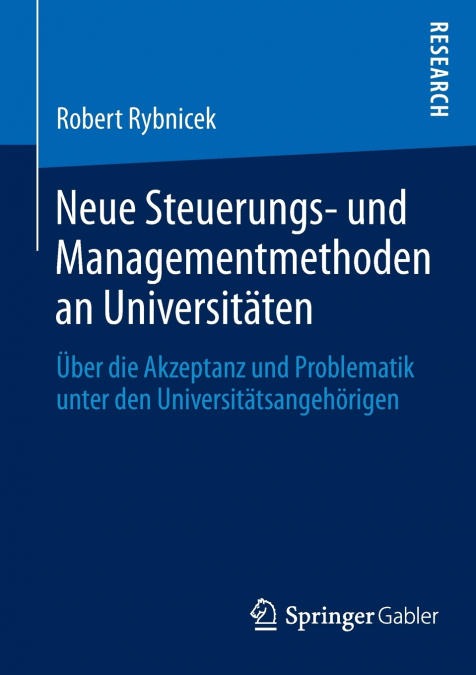 Neue Steuerungs- und Managementmethoden an Universitäten