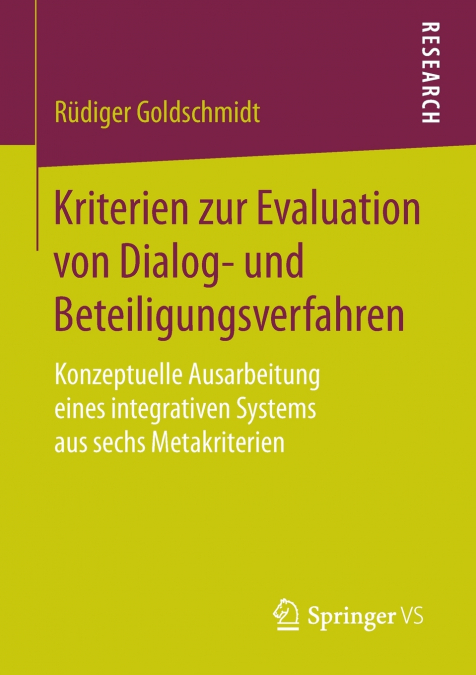 Kriterien zur Evaluation von Dialog- und Beteiligungsverfahren