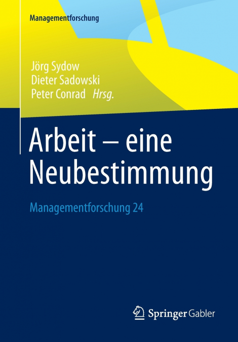 Arbeit - eine Neubestimmung
