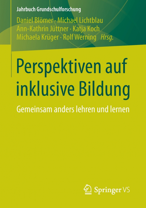 Perspektiven auf inklusive Bildung