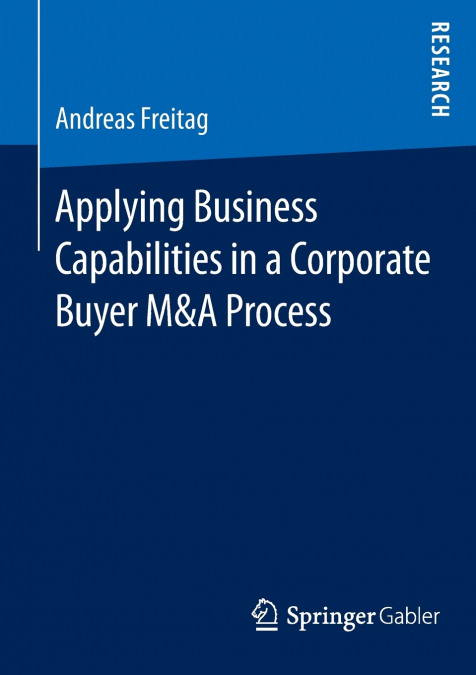 Applying Business Capabilities in a Corporate Buyer M&A Process