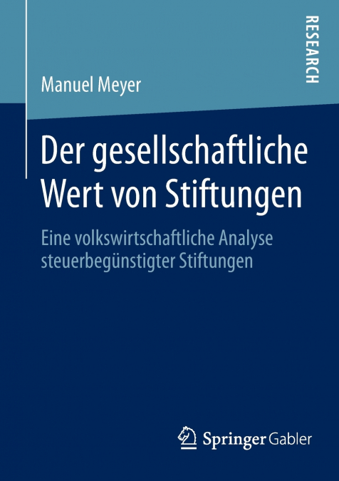 Der gesellschaftliche Wert von Stiftungen