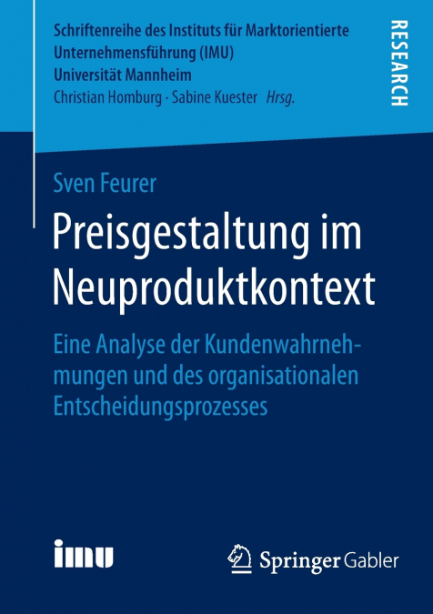 Preisgestaltung im Neuproduktkontext