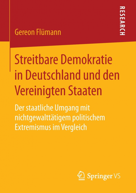 Streitbare Demokratie in Deutschland und den Vereinigten Staaten