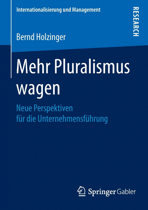 Mehr Pluralismus wagen