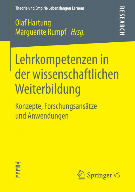 Lehrkompetenzen in der wissenschaftlichen Weiterbildung