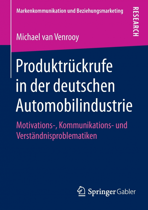 Produktrückrufe in der deutschen Automobilindustrie