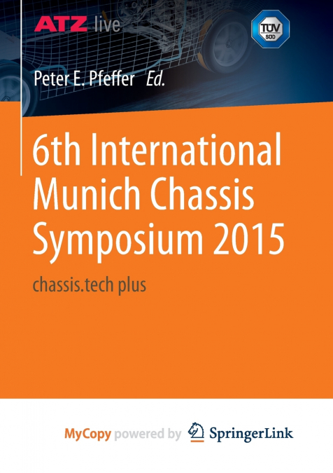 6th International Munich Chassis Symposium 2015
