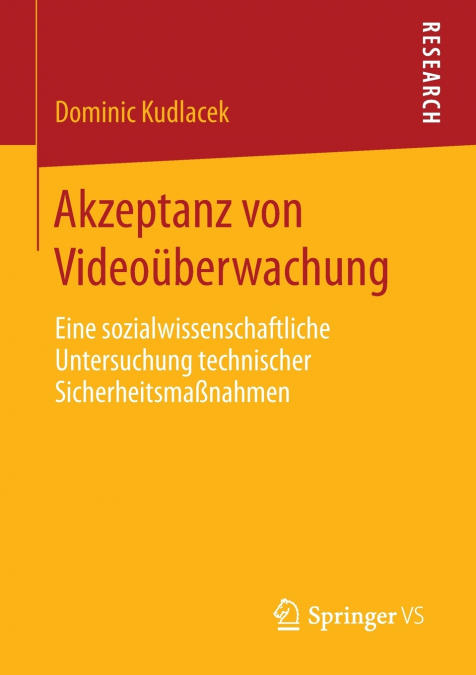 Akzeptanz von Videoüberwachung