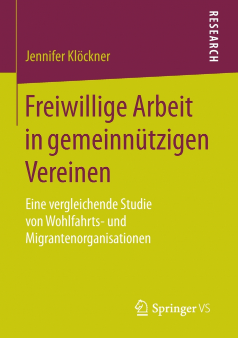 Freiwillige Arbeit in gemeinnützigen Vereinen