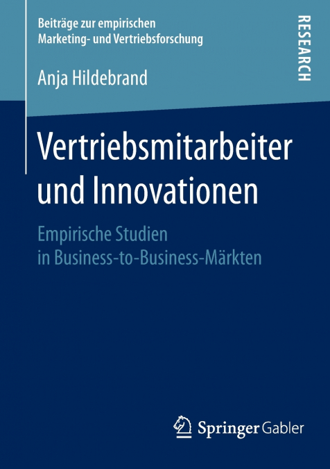 Vertriebsmitarbeiter und Innovationen