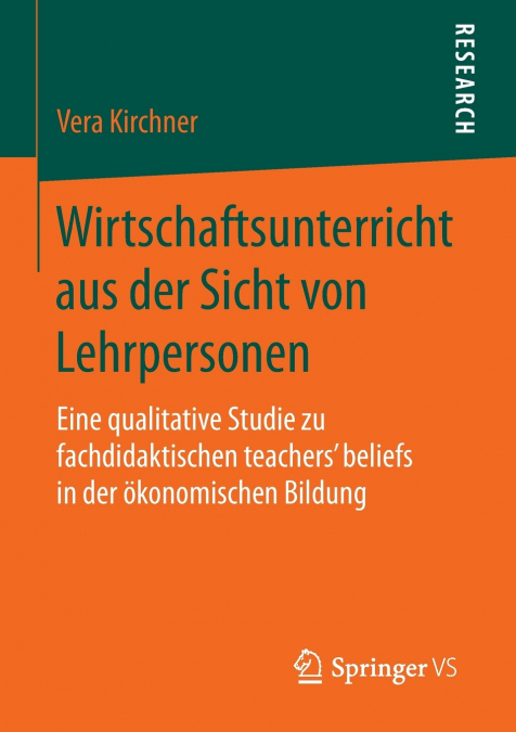 Wirtschaftsunterricht aus der Sicht von Lehrpersonen
