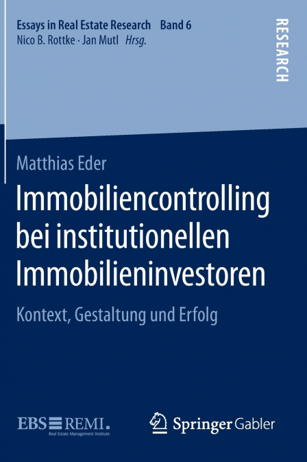 Immobiliencontrolling bei institutionellen Immobilieninvestoren