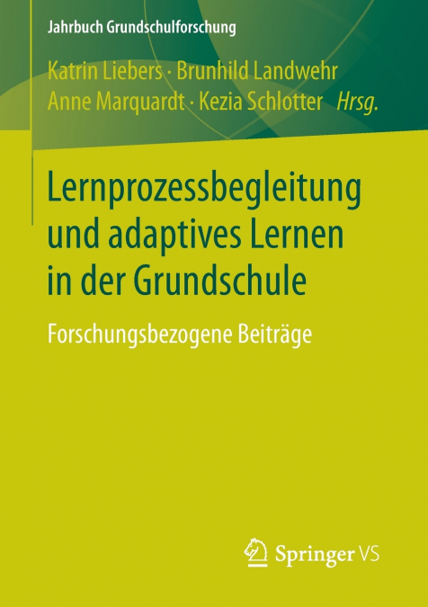 Lernprozessbegleitung und adaptives Lernen in der Grundschule