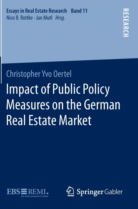 Impact of Public Policy Measures on the German Real Estate Market