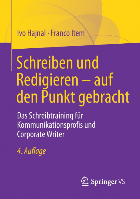 Schreiben und Redigieren - auf den Punkt gebracht