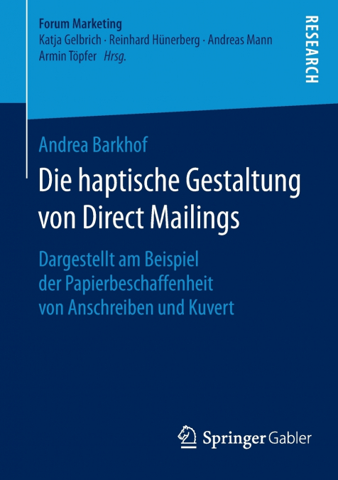 Die haptische Gestaltung von Direct Mailings
