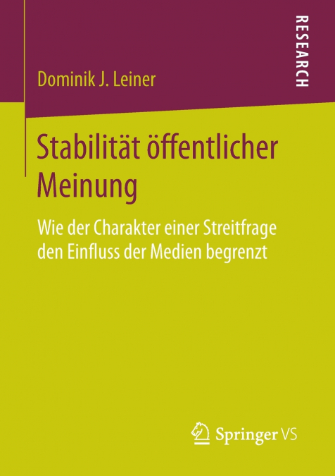 Stabilität öffentlicher Meinung