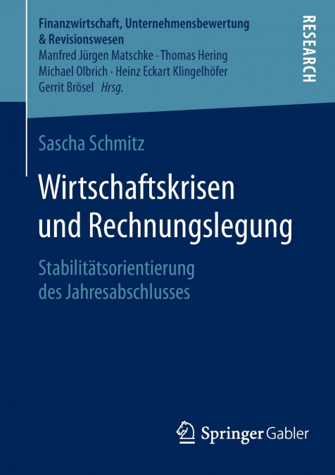 Wirtschaftskrisen und Rechnungslegung