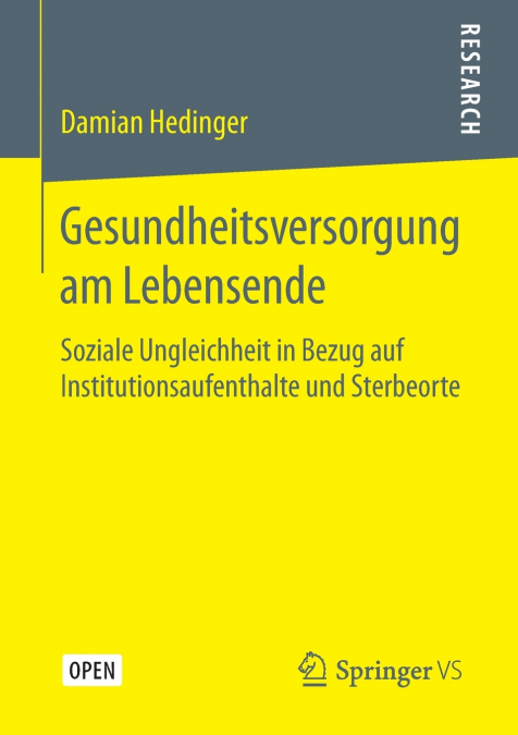 Gesundheitsversorgung am Lebensende