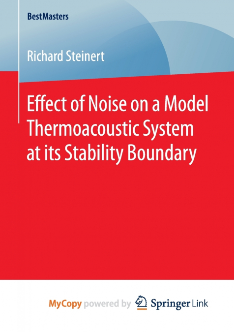 Effect of Noise on a Model Thermoacoustic System at its Stability Boundary