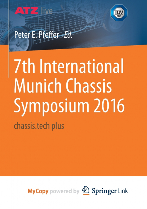 7th International Munich Chassis Symposium 2016