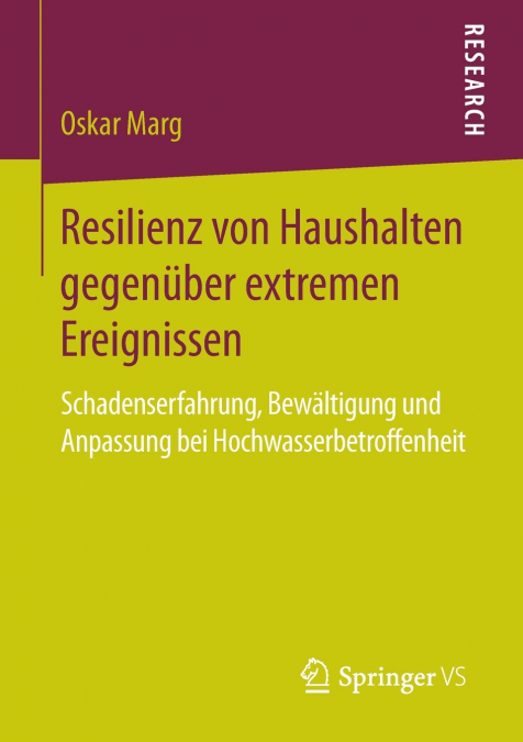 Resilienz von Haushalten gegenüber extremen Ereignissen